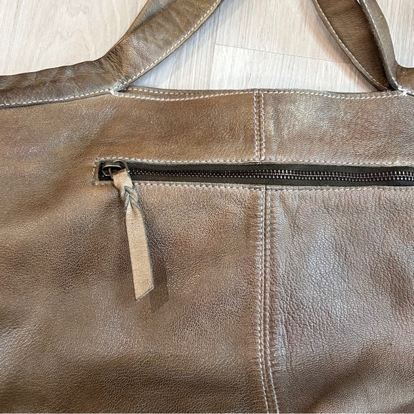 Latico Slouchy Sudded Leather Shoulder/Crossbody Bag - Picture 10 of 16